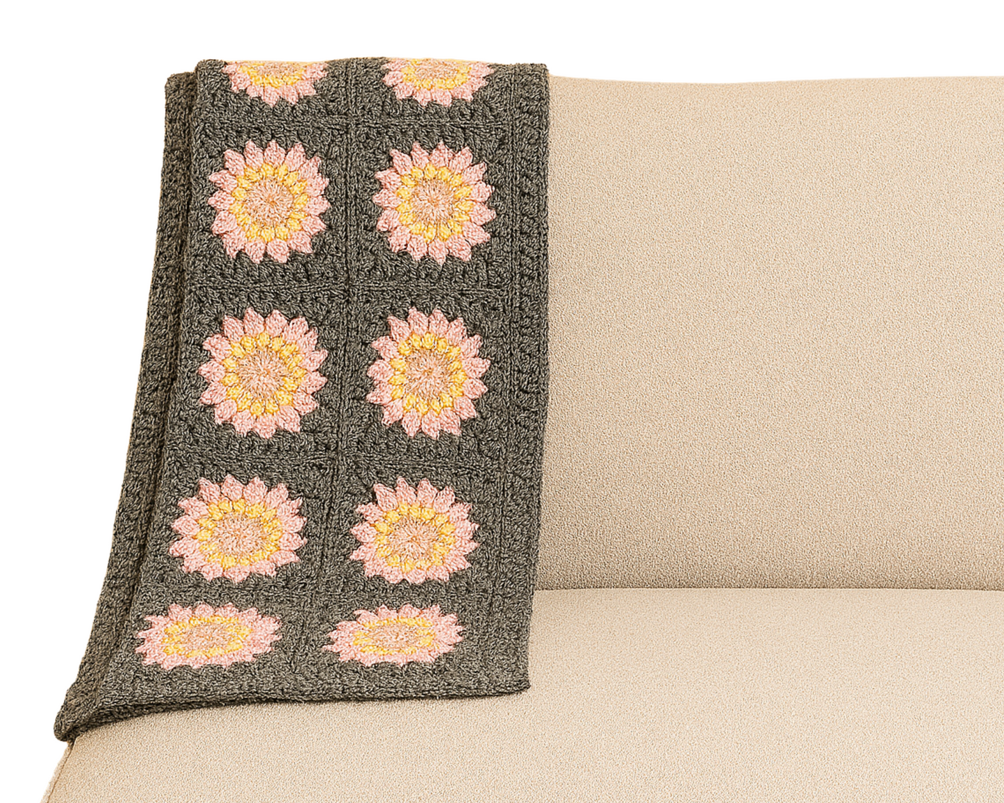 Haakpakket Bloem Deken