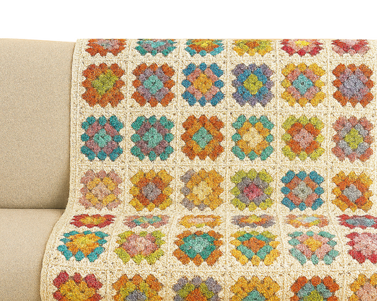 Haakpatroon Granny Square Deken