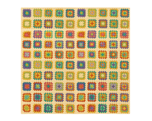 Haakpakket Granny Square Deken