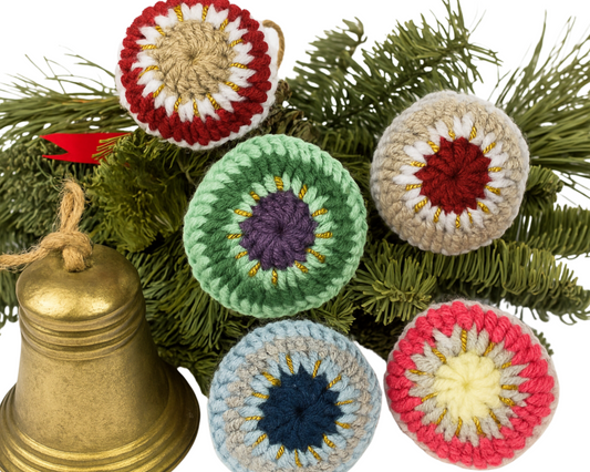Kerstballen haakpakket