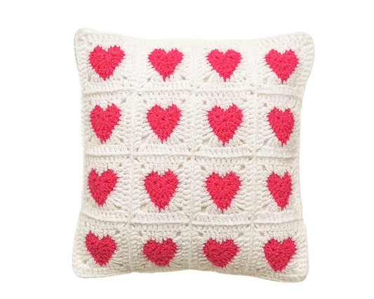 Haakpakket Hart Kussen