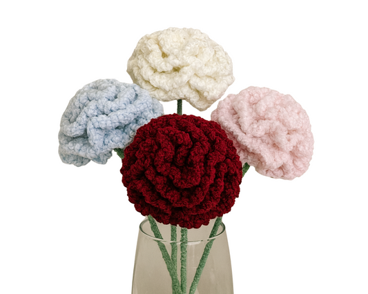 Haakpatroon Pioen roos