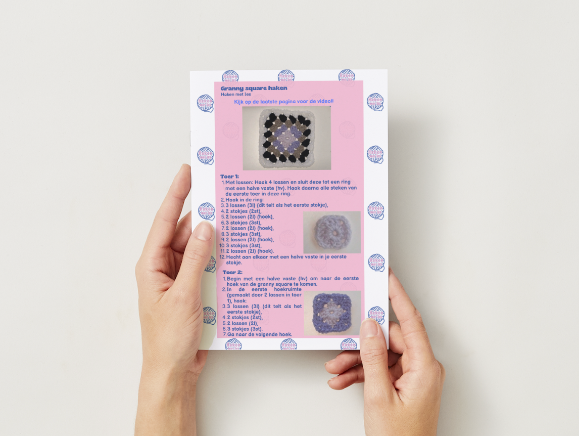 Haakpatroon granny square