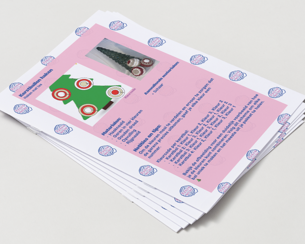 Kerstballen Haakpatroon (+ optionele video!)