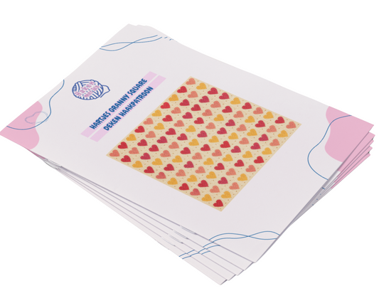 Haakpatroon Hartjes Deken