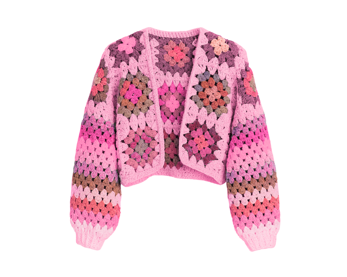 Haakpatroon Granny Square Vest
