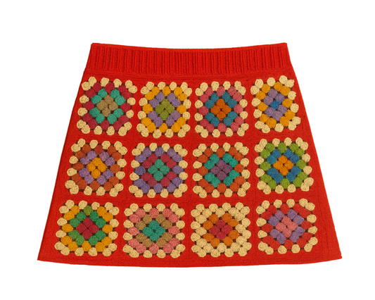 Haakpatroon Granny Rokje